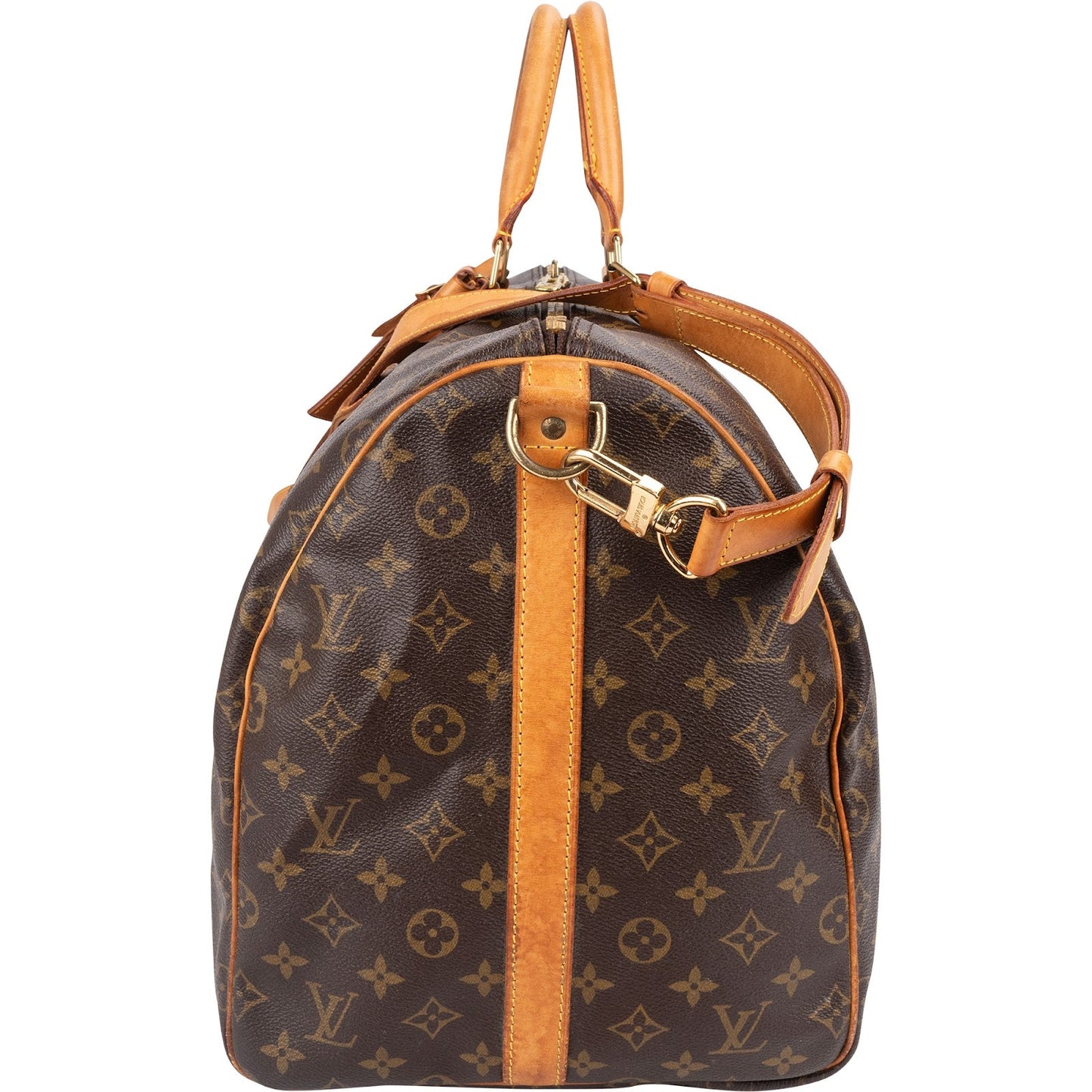 Louis Vuitton Monogram Canvas Keepall 55 Bandoulière Travel Bag