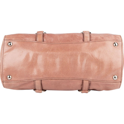 Miu Miu Vitello Lux Leather Handbag