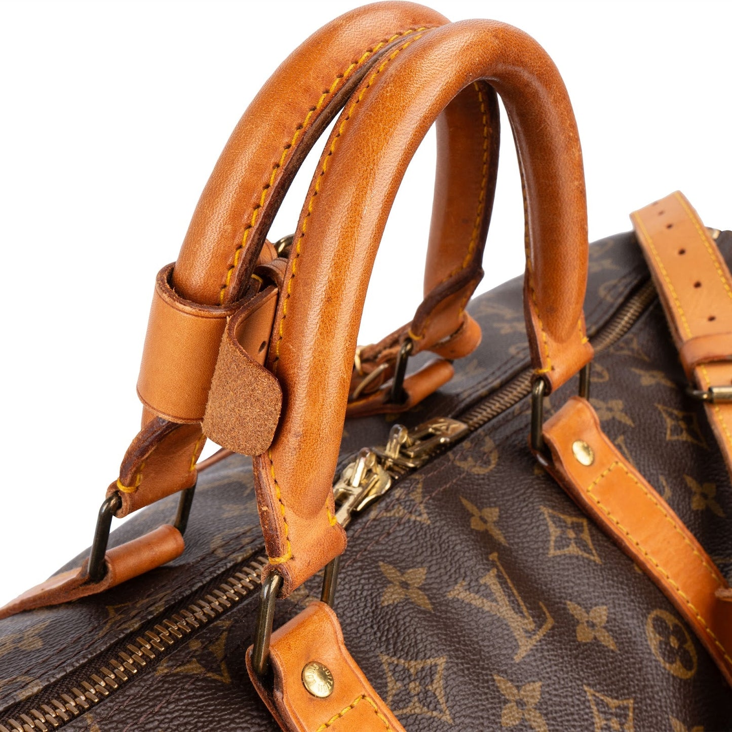 Louis Vuitton Monogram Canvas Keepall 55 Bandoulière Travel Bag