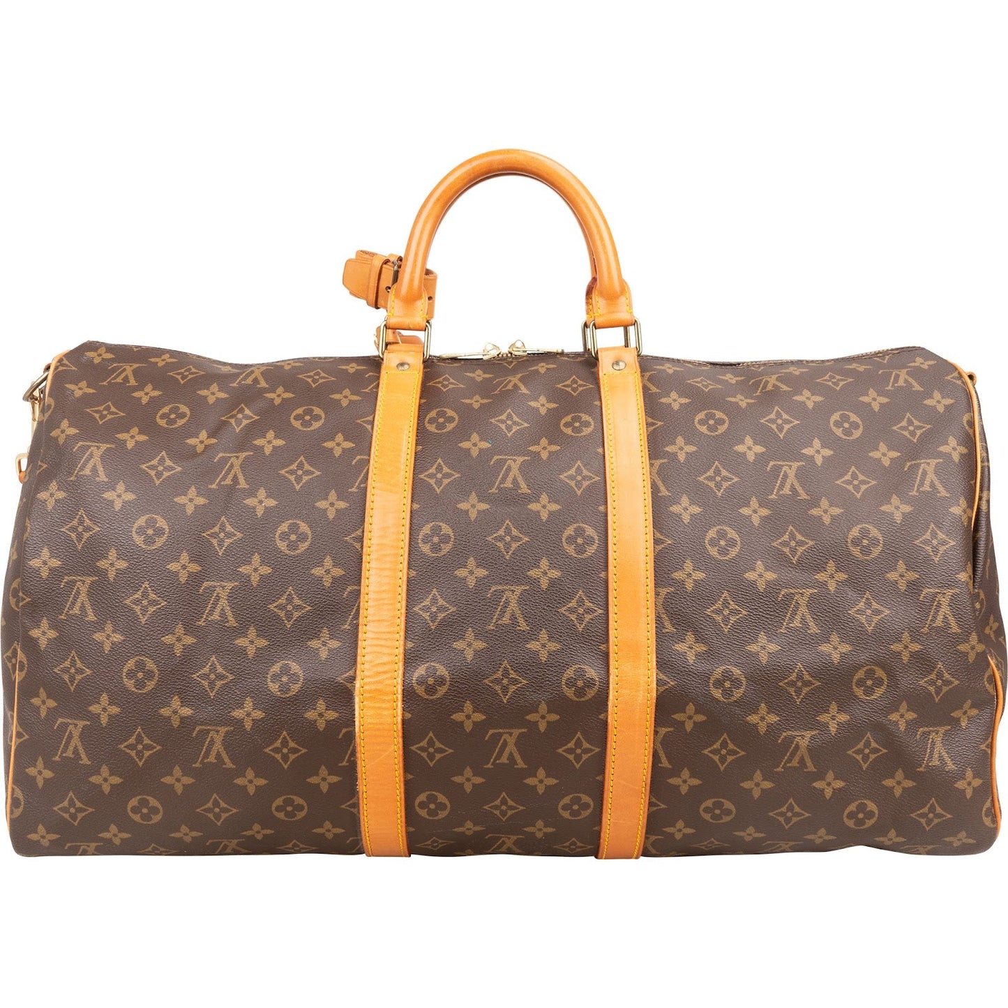 Louis Vuitton Monogram Canvas Keepall 55 Bandoulière Travel Bag