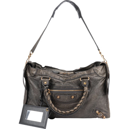 Balenciaga Leather City Handbag