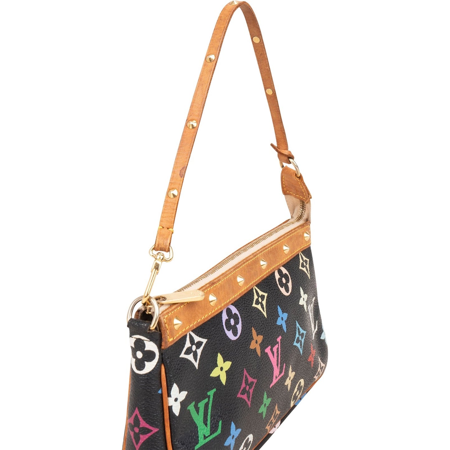 Louis Vuitton Canvas Monogram Multicolor Pochette Accessoires Handbag