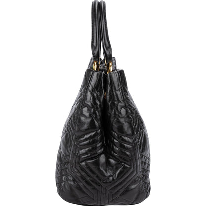 Miu Miu Quilted Nappa Leather Tote Handbag