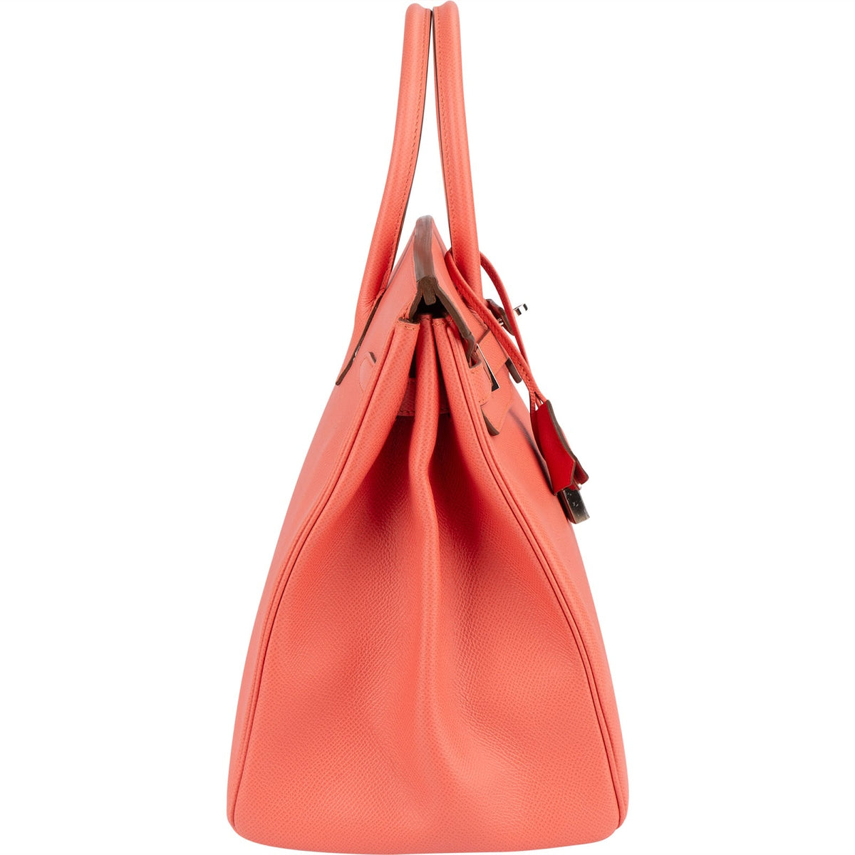 Hermès Flamingo Epsom Leather Birkin 35 Handbag