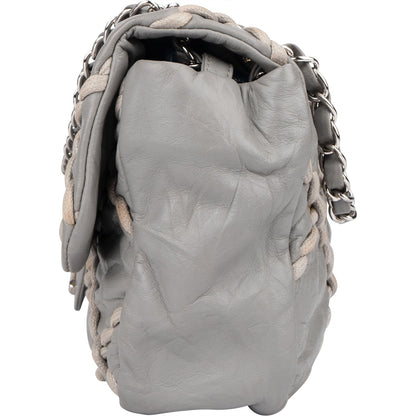 Chanel Leather Ultra Stitch Single Flap Shoulder Bag