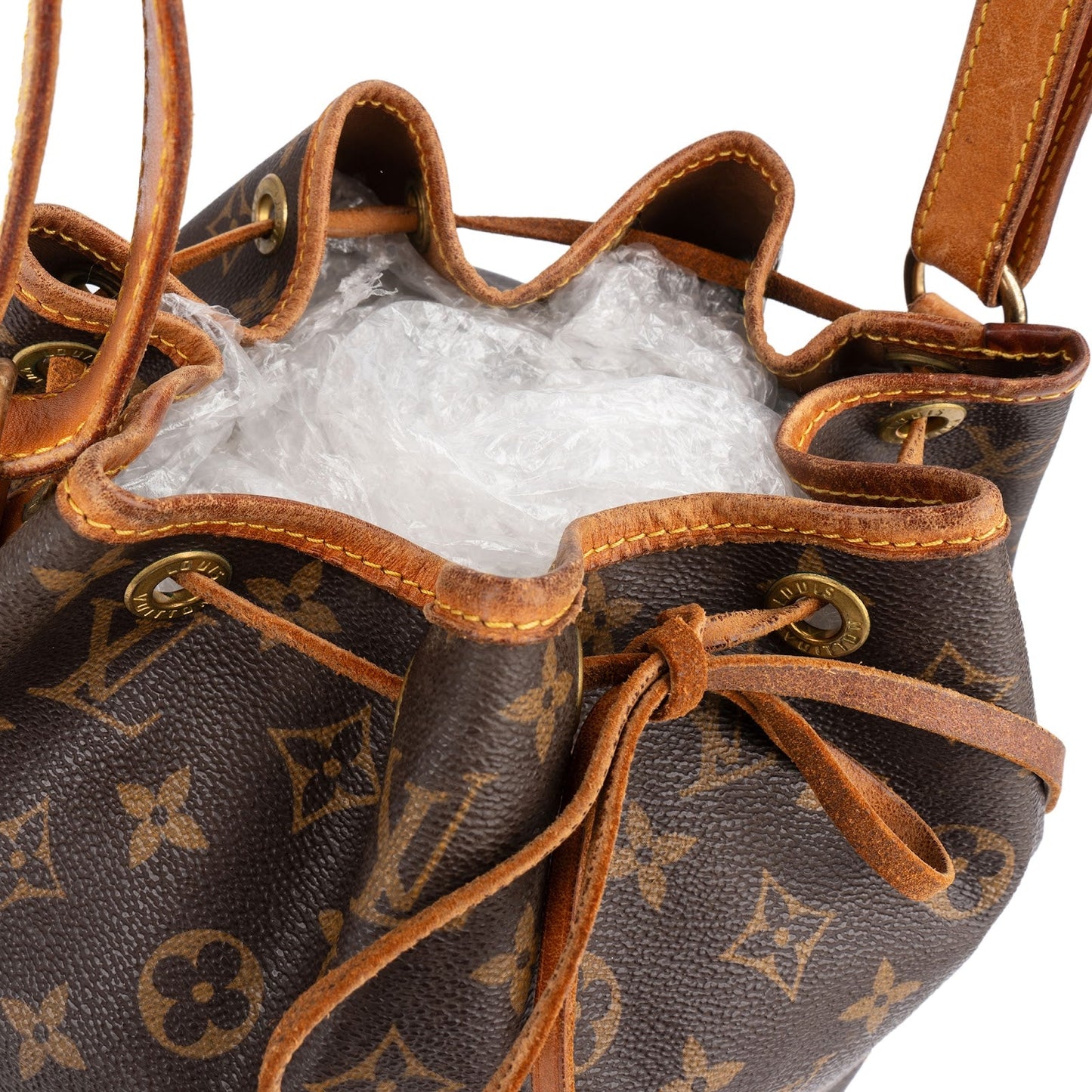 Louis Vuitton Monogram Canvas Sac Noé Petit Shoulder Bag