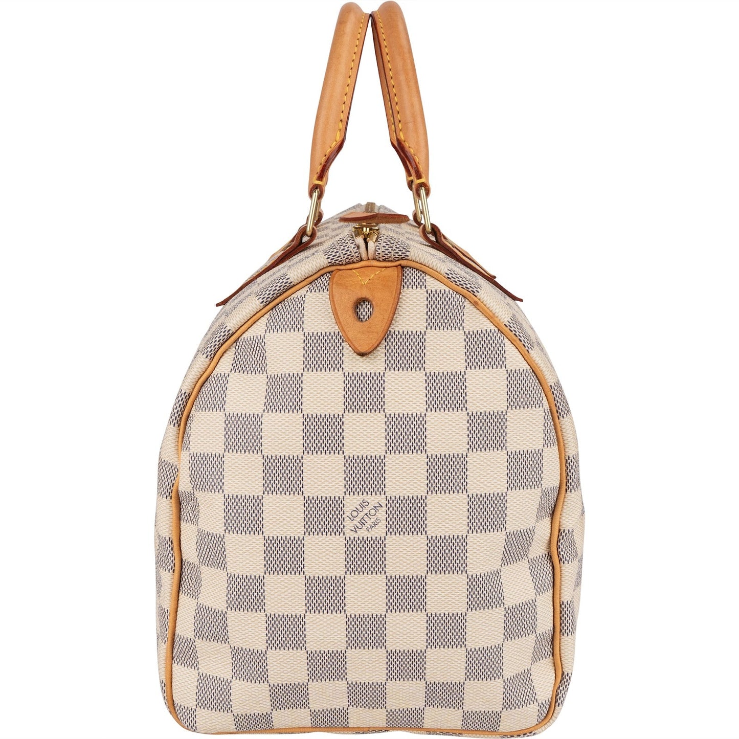 Louis Vuitton Monogram Damier Azur Speedy 30 Handbag