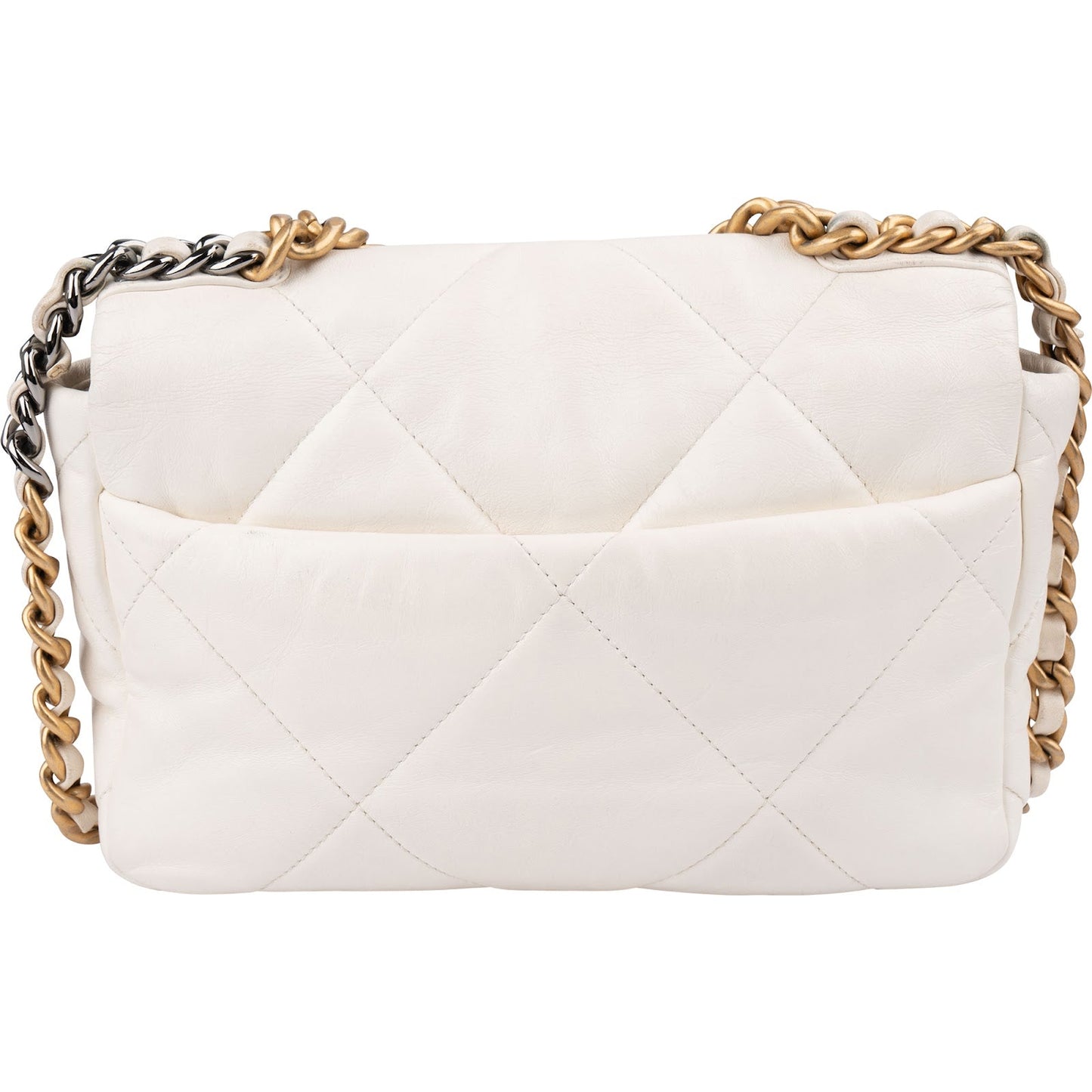 Chanel 19 Quilted Lambskin Chanel Single Flap Crossbody Bag