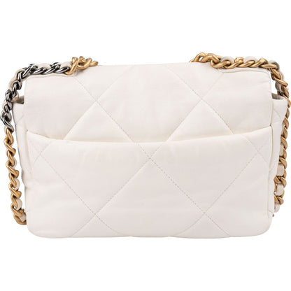 Chanel 19 Quilted Lambskin Chanel Single Flap Crossbody Bag