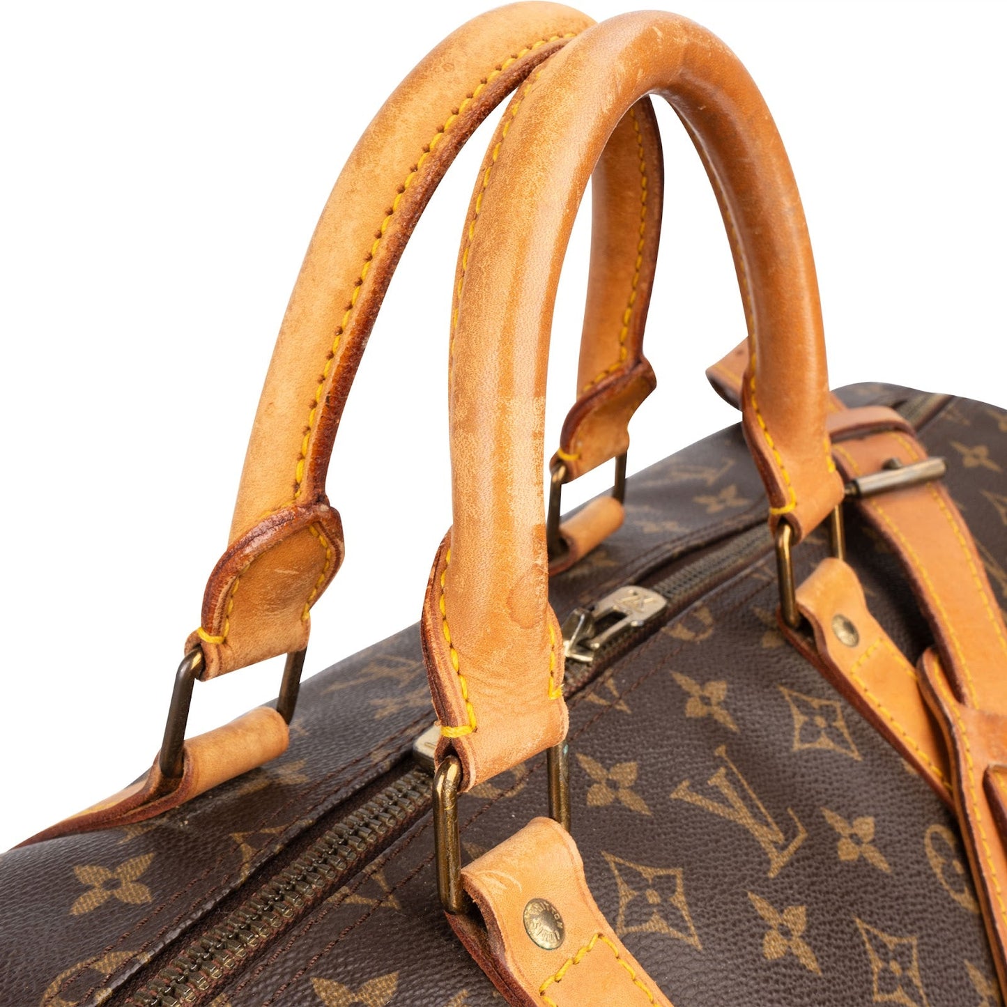 Louis Vuitton Monogram Canvas Keepall 55 Bandoulière Travel Bag