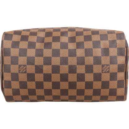 Louis Vuitton Monogram Damier Ebene Speedy 25 Handbag