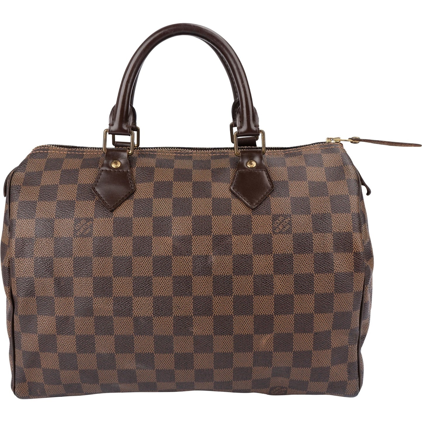 Louis Vuitton Monogram Damier Ebene Canvas Speedy 30 Handbag