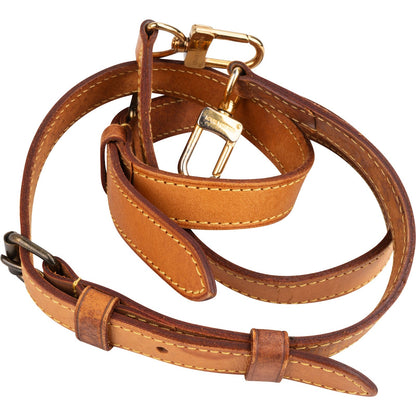 Louis Vuitton Vachetta Leather Adjustable Speedy Bags Strap