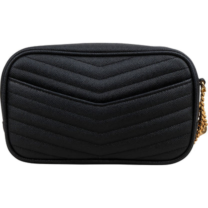 Saint Laurent Quilted Leather Lou Camera Crossbody Bag