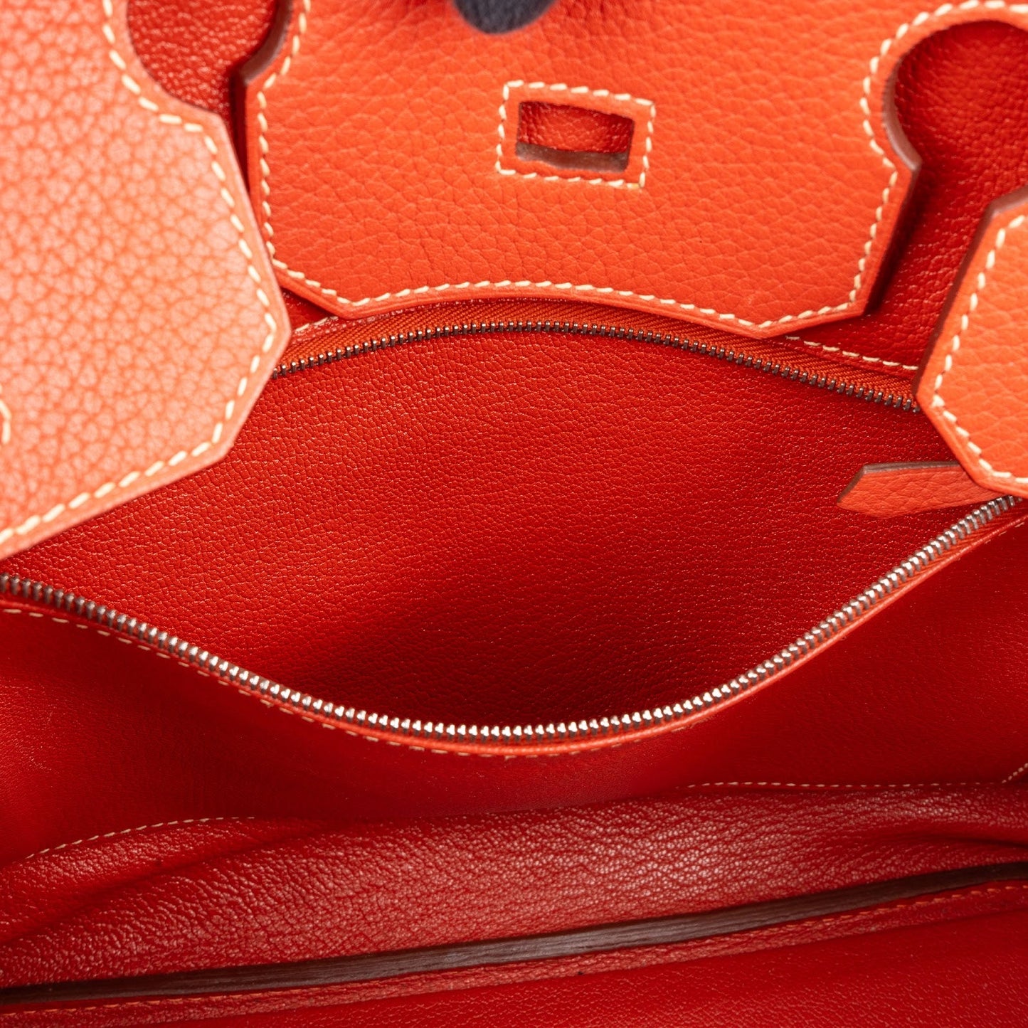 Hermès Pink Taurillon Clemence Birkin 35 Handbag Clay Red Bougainvillier