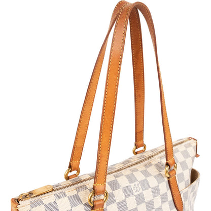 Louis Vuitton Monogram Damier Azur Totally PM Shoulder Bag