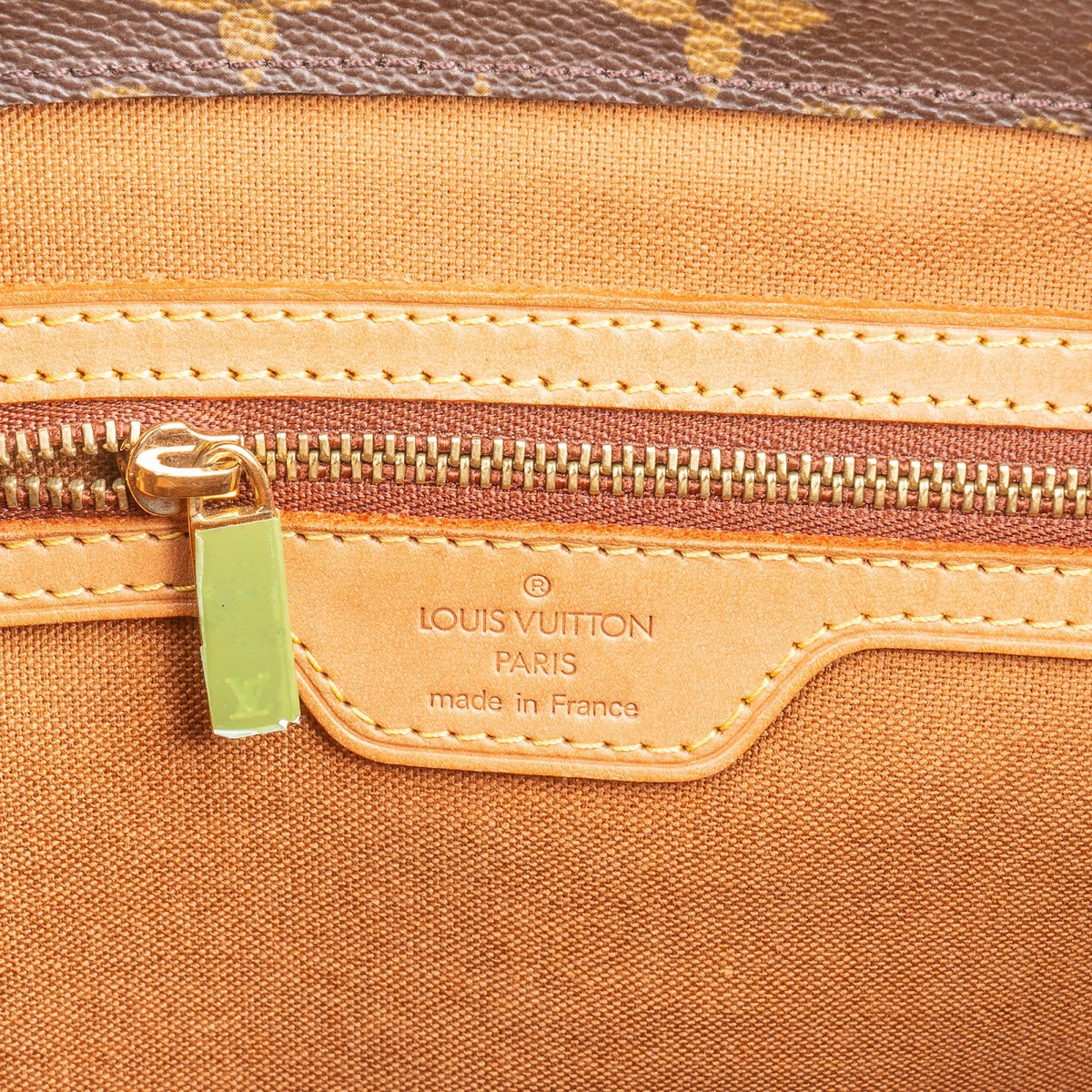 Louis Vuitton Monogram Canvas Cabas Piano Shoulder Bag