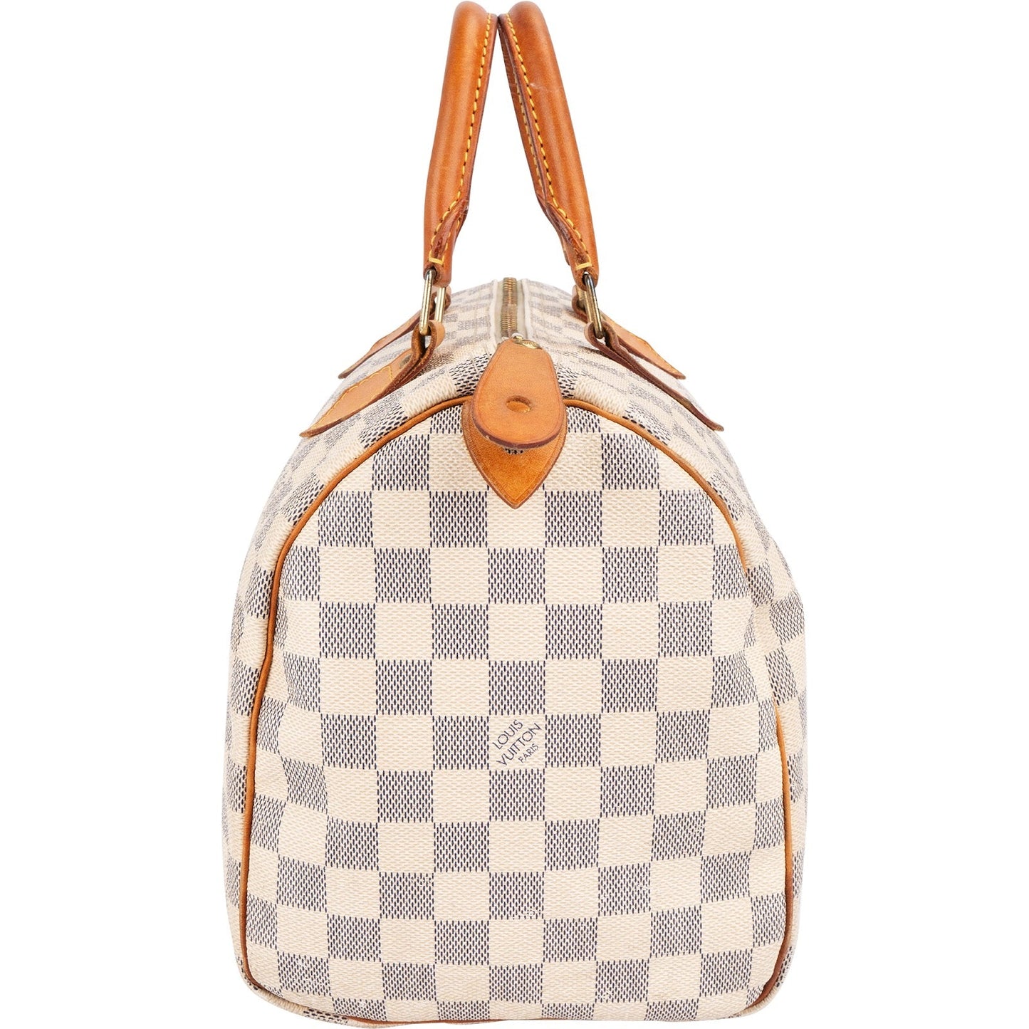 Louis Vuitton Monogram Damier Azur Canvas Speedy 30 Handbag