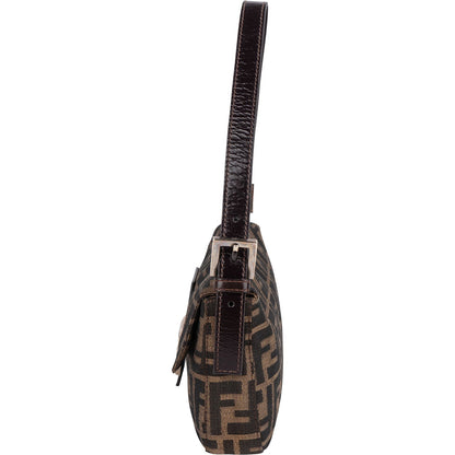Fendi Monogram FF Baguette Shoulder Bag