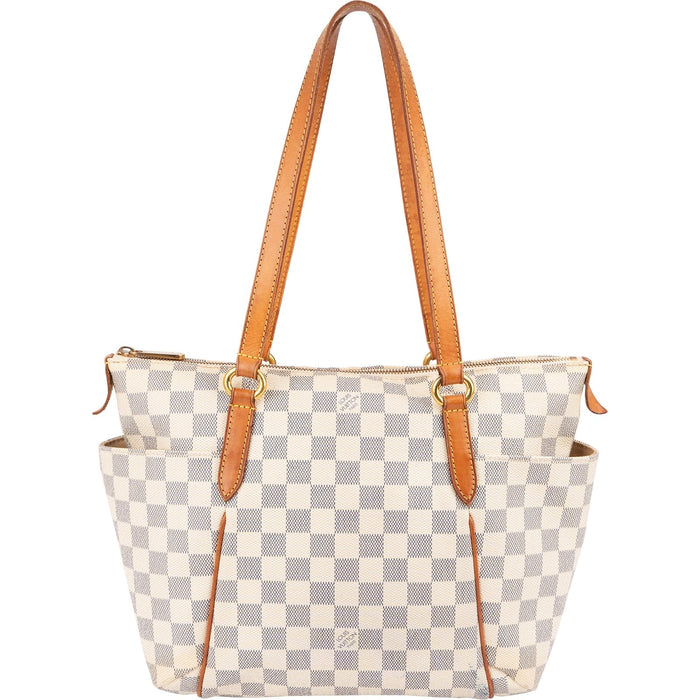 Louis Vuitton Monogram Damier Azur Totally PM Shoulder Bag
