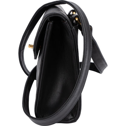 Chanel Quilted Lambskin 24K Gold Single Flap Crossbody Bag