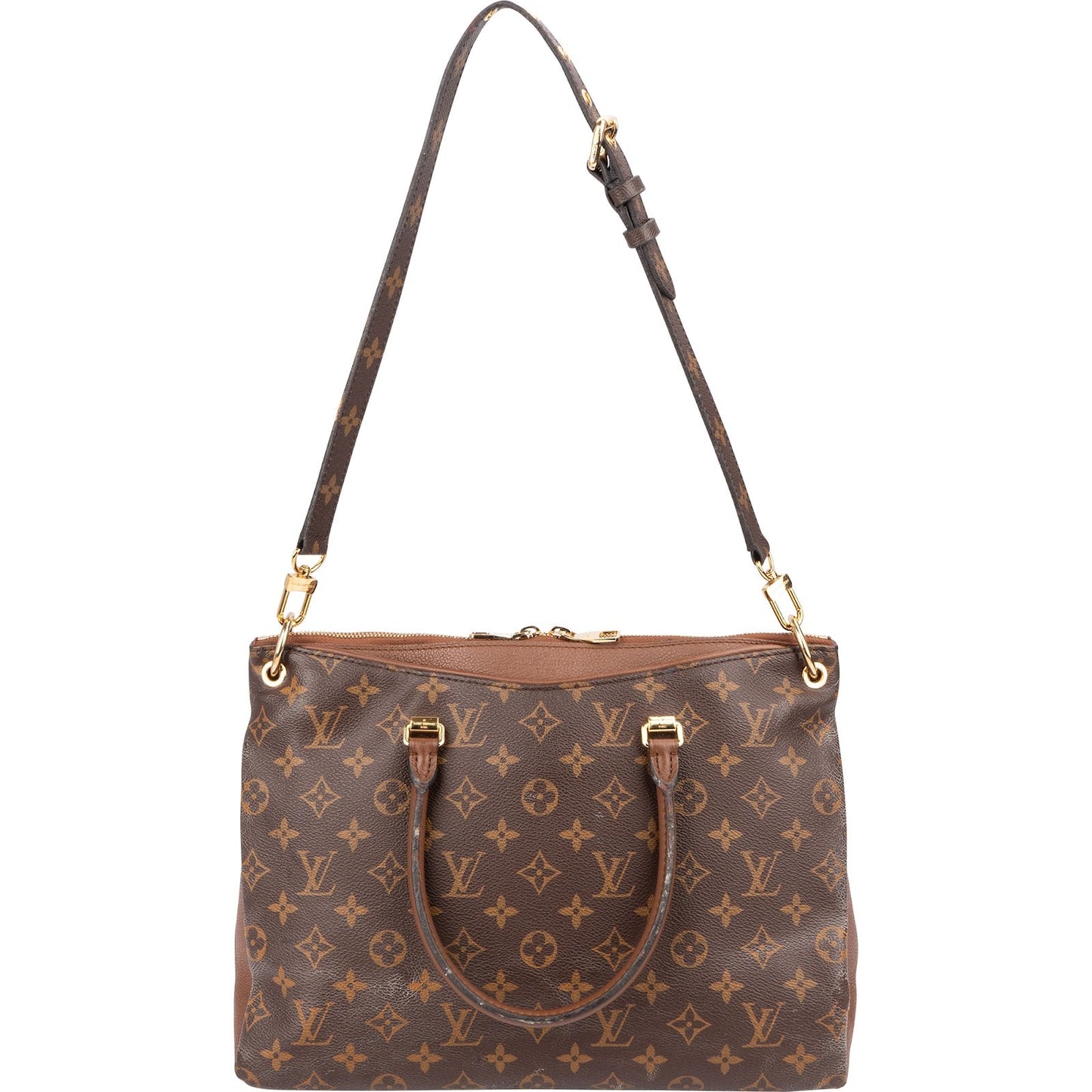 Louis Vuitton Monogram Canvas Pallas MM Handbag