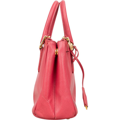 Prada Saffiano Leather Small Galleria Tote Handbag