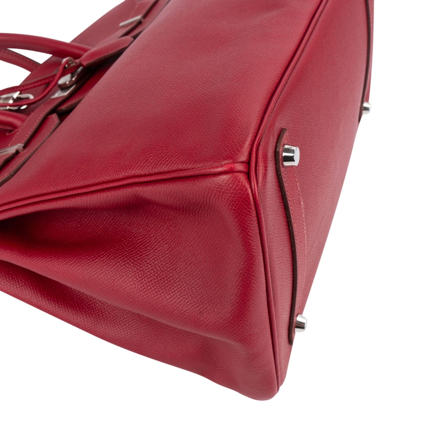 Hermès Epsom Leather Palladium Palladium Birkin 35 Handbag