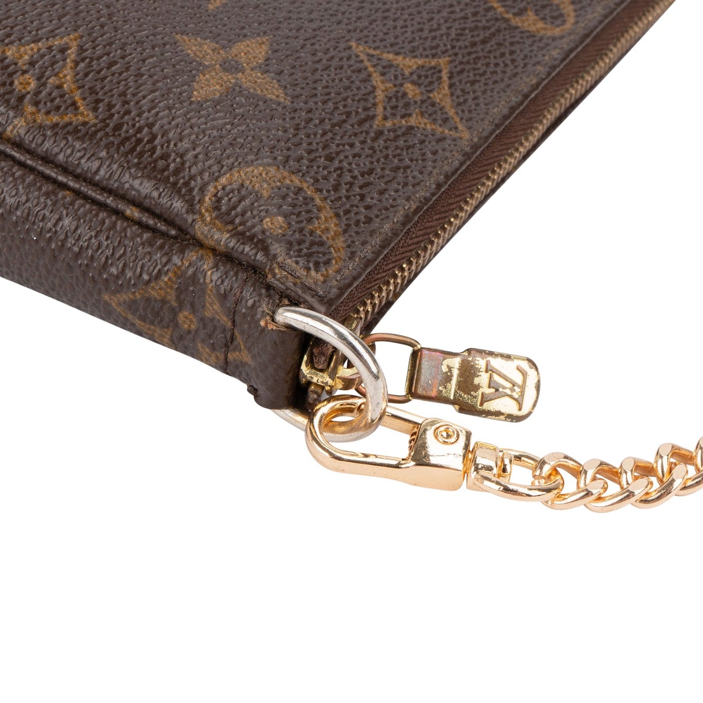 Louis Vuitton Monogram Canvas Mini Pochette Accessoires Shoulder Bag