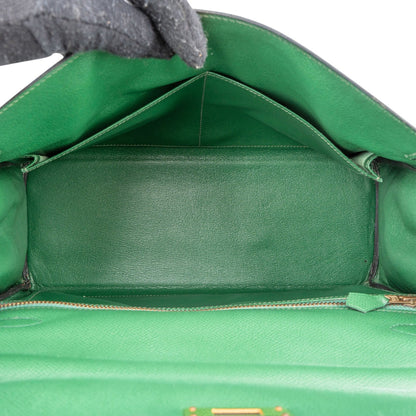 Hermès veau Courchevel Leather Kelly Sellier 32 Handbag