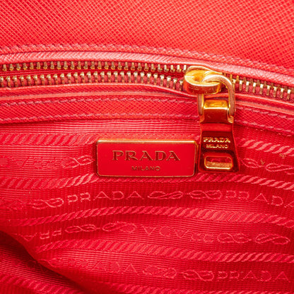 Prada Saffiano Leather Small Galleria Handbag
