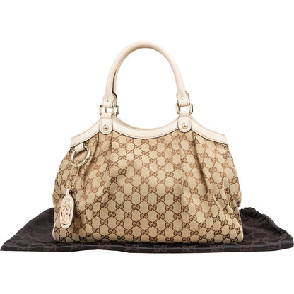 Gucci Monogram GG Canvas Sukey Handbag
