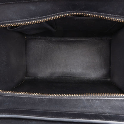 Céline Tricolor Leather Luggage Handbag
