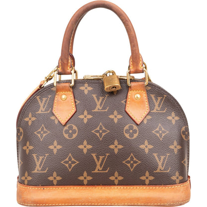 Louis Vuitton Monogram Canvas Alma BB Handbag