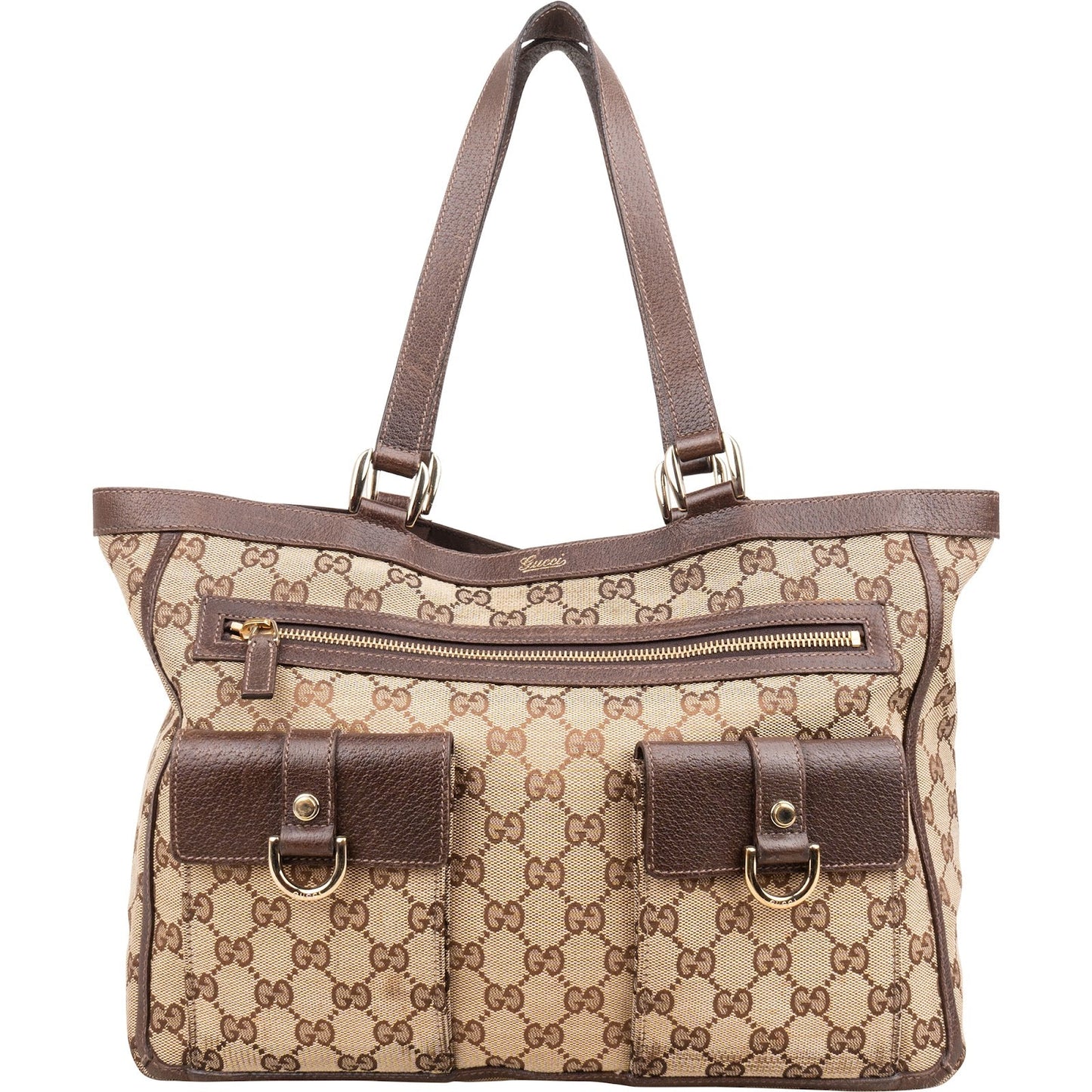 Gucci Monogram GG Canvas Abbey D-Ring Shoulder Bag