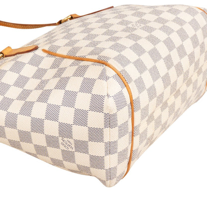 Louis Vuitton Monogram Damier Azur Canvas Totally PM Shoulder Bag