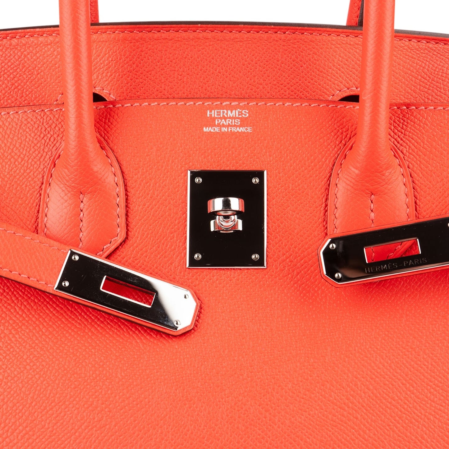Hermès Coral Epsom Leather Birkin 30 Handbag