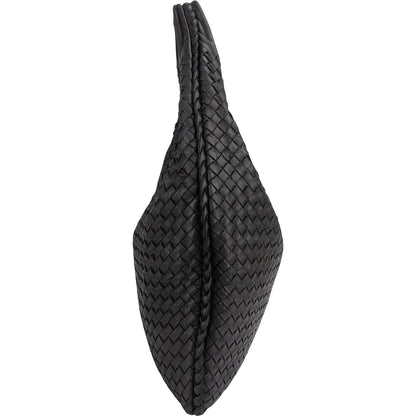 Bottega Intrecciato Leather Belly Hobo Shoulder Bag