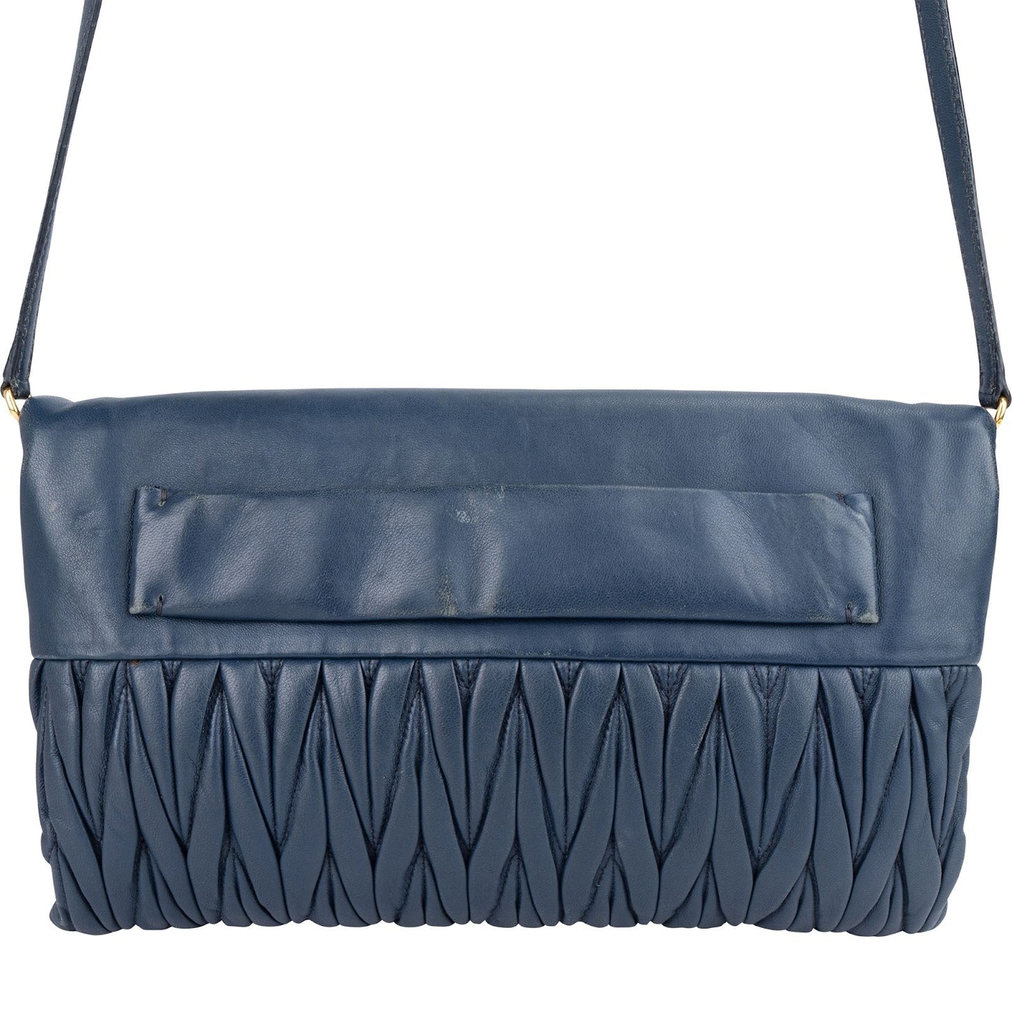 Miu Miu Matelassé Nappa Leather Flap Crossbody Bag
