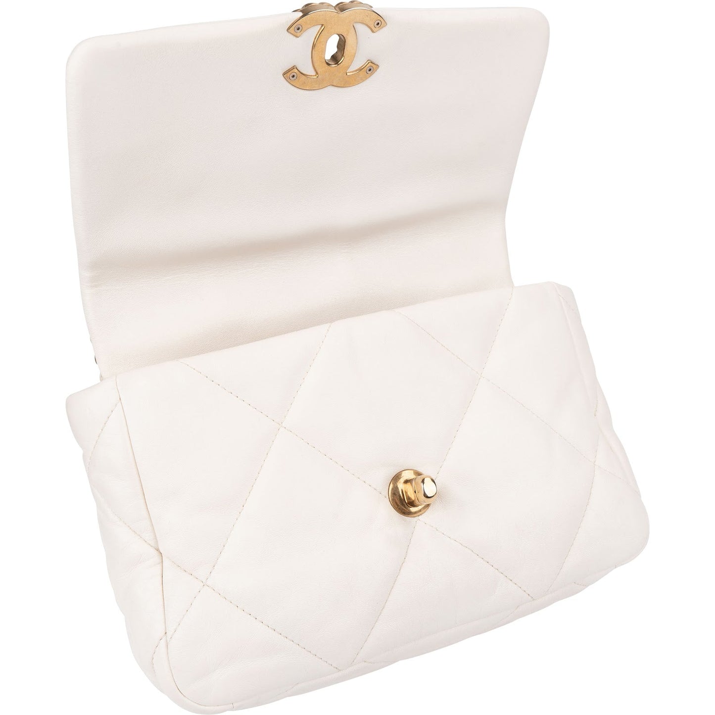 Chanel 19 Quilted Lambskin Chanel Single Flap Crossbody Bag