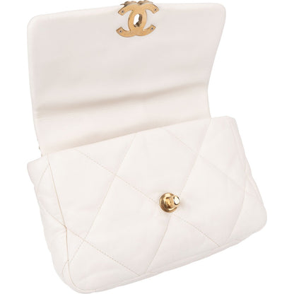Chanel 19 Quilted Lambskin Chanel Single Flap Crossbody Bag