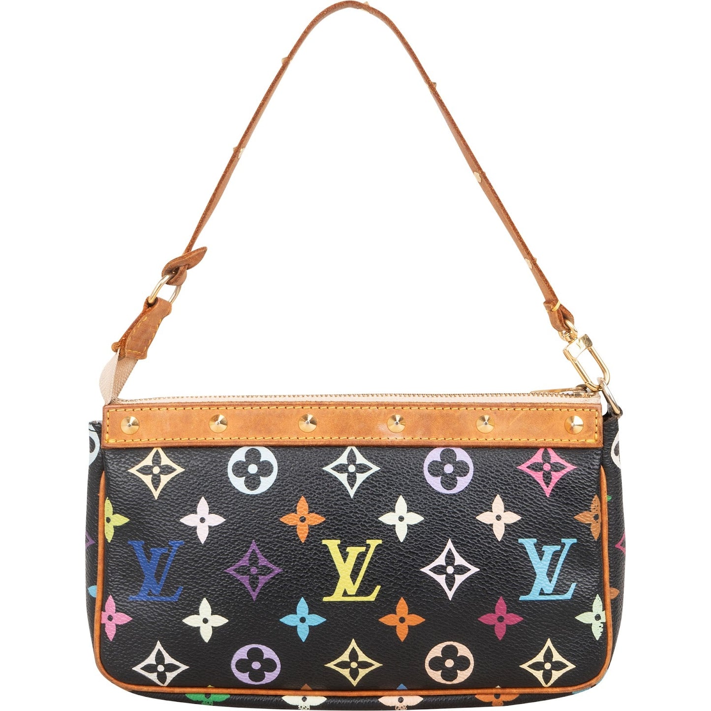 Louis Vuitton Canvas Monogram Multicolor Pochette Accessoires Handbag
