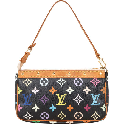 Louis Vuitton Canvas Monogram Multicolor Pochette Accessoires Handbag