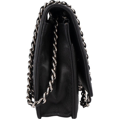 Chanel Camellia Lambskin Wallet On Chain Crossbody Bag