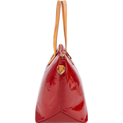 Louis Vuitton Rouge Vernis Monogram Bellevue MM Handbag