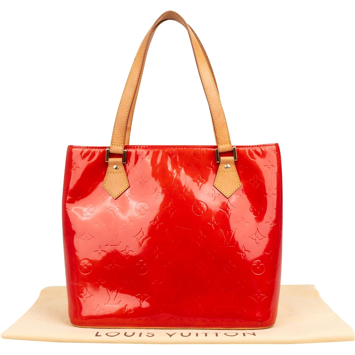 Louis Vuitton Monogram Vernis Houston Handbag