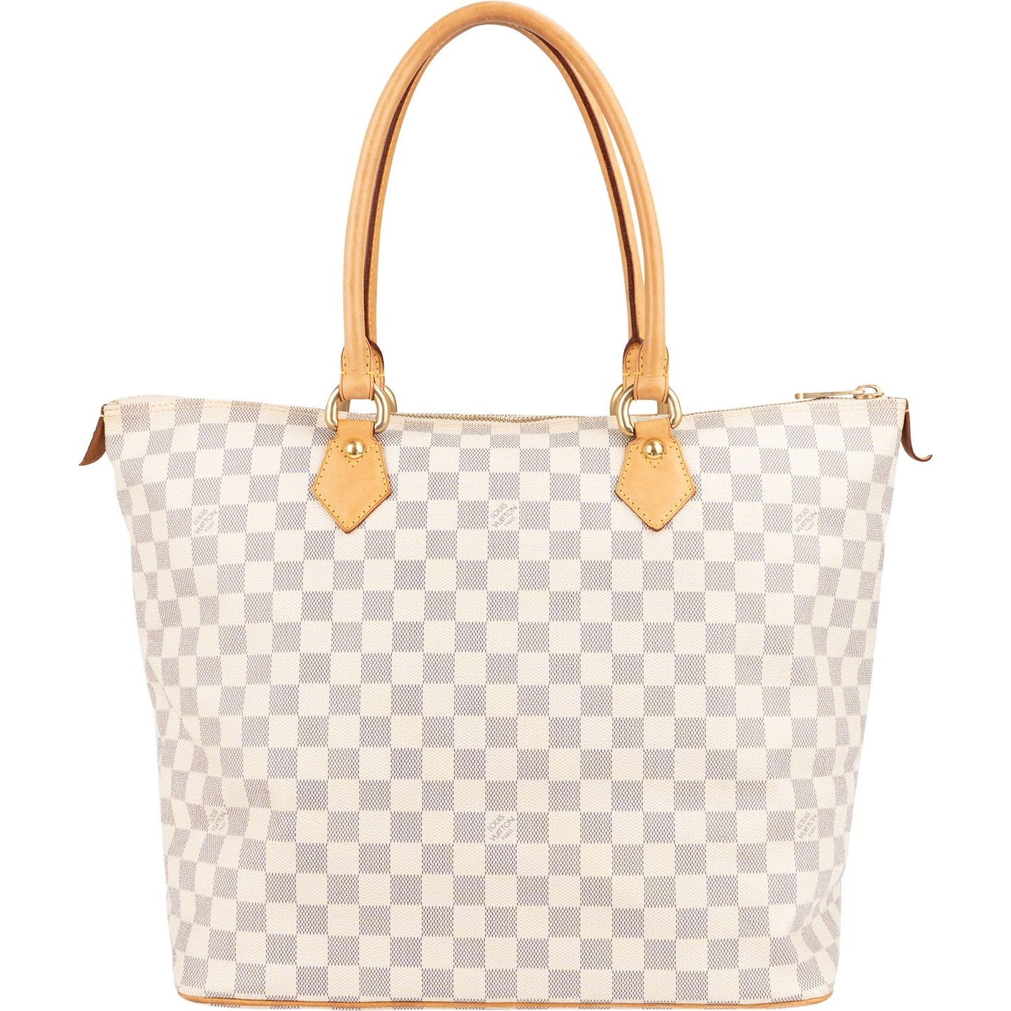 Louis Vuitton Monogram Damier Azur Saleya GM Shoulder Bag