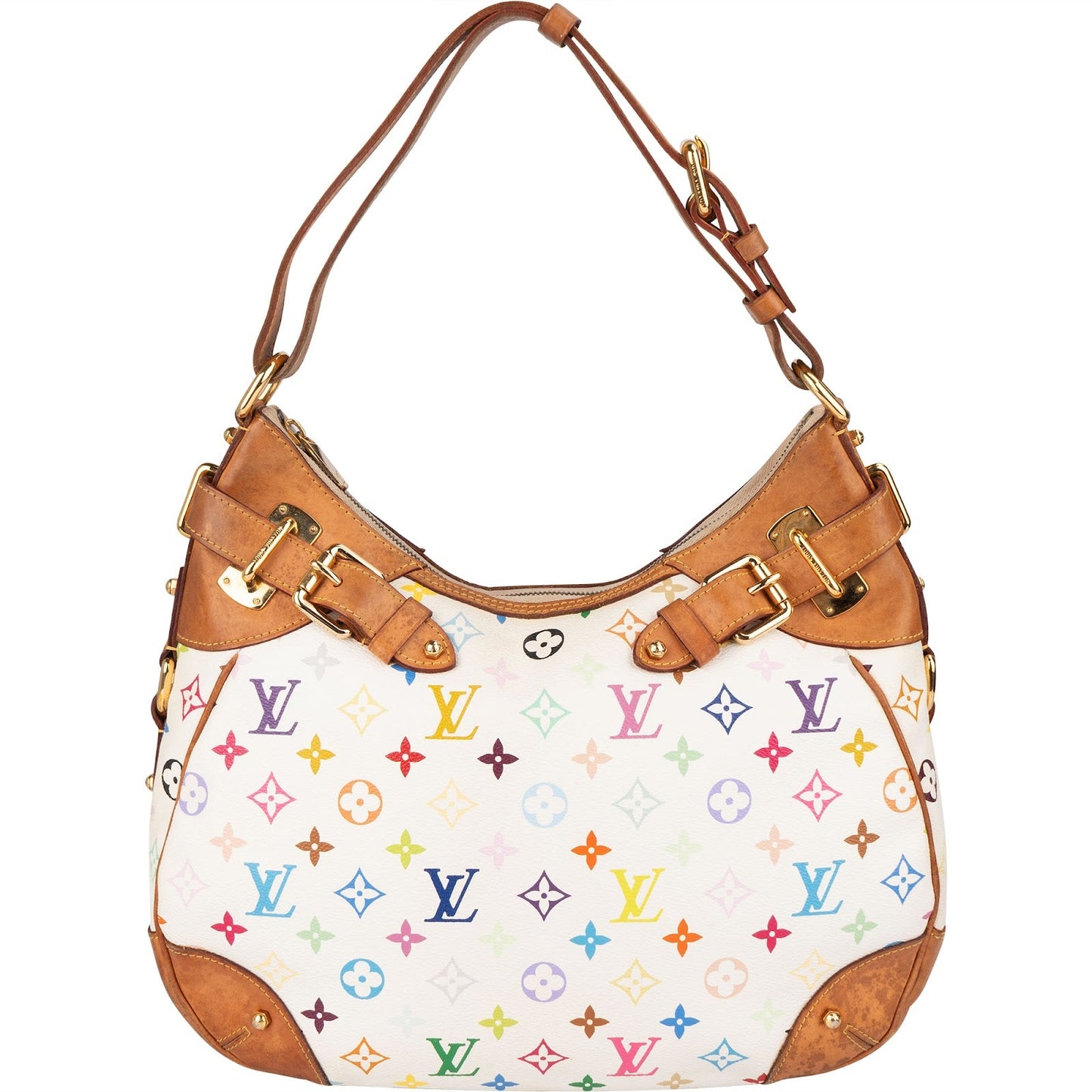Louis Vuitton Monogram Multicolor Canvas Greta Shoulder Bag