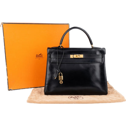 Hermès Box Calf Kelly Sellier 32 Handbag