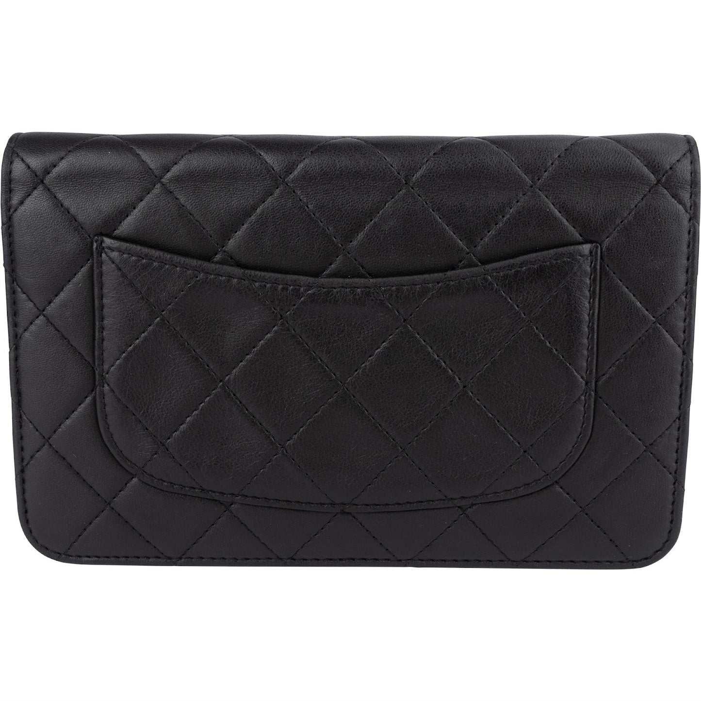 Chanel Quilted Lambskin Wallet On Chain Crossbody Bag